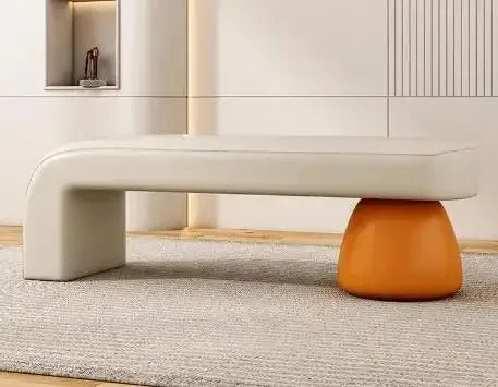 Luxury Lambswool Shoe Changing Stool