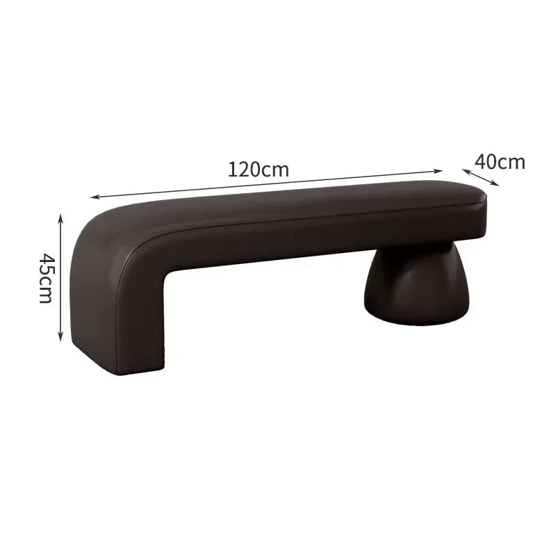 Luxury Lambswool Shoe Changing Stool