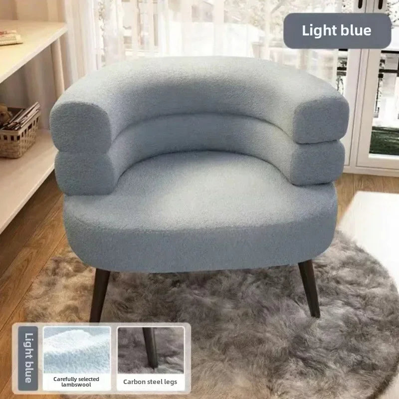 Sherpa Luxe Lounge Chair – Cozy Nordic Design for Any Living Space