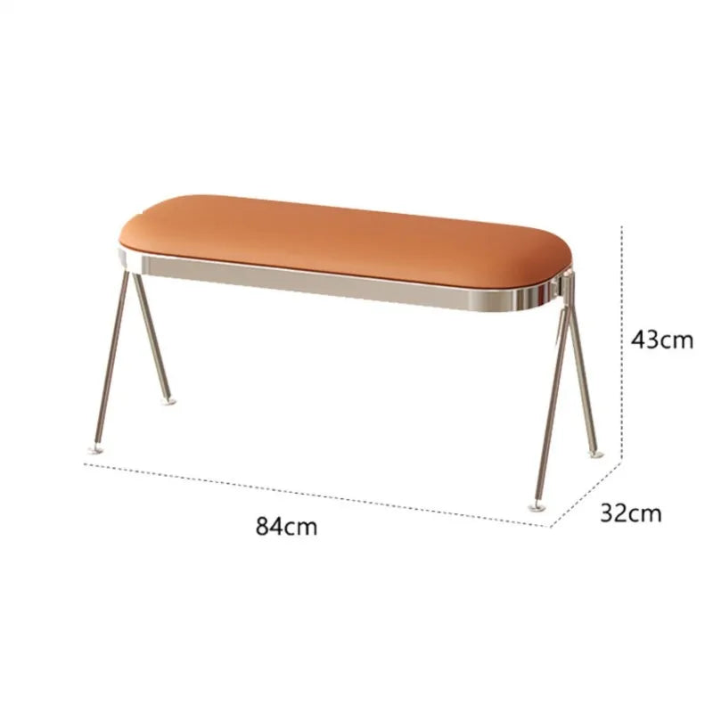 Scandinavian MOMO Stool – Versatile Bedside or Sofa Bench for Modern Homes