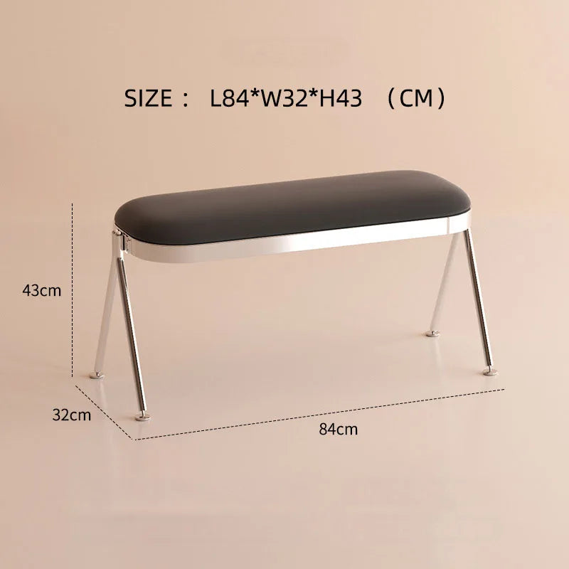Scandinavian MOMO Stool – Versatile Bedside or Sofa Bench for Modern Homes