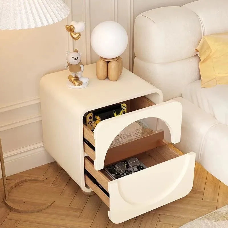 Valencia Nightstand – Elegant Storage with Two Drawers for Modern Bedrooms