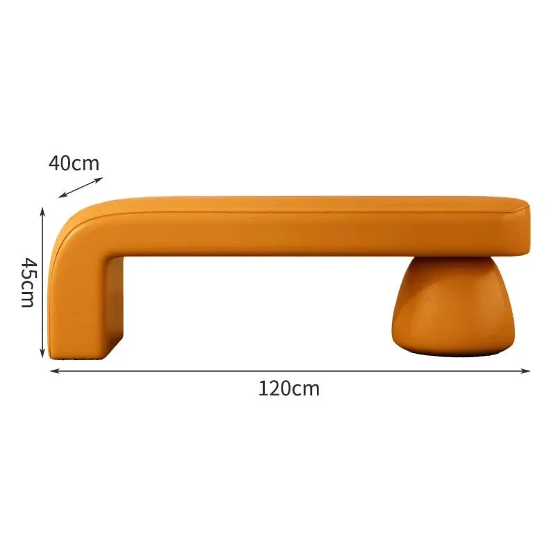 Luxury Lambswool Shoe Changing Stool