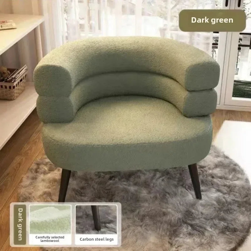 Sherpa Luxe Lounge Chair – Cozy Nordic Design for Any Living Space